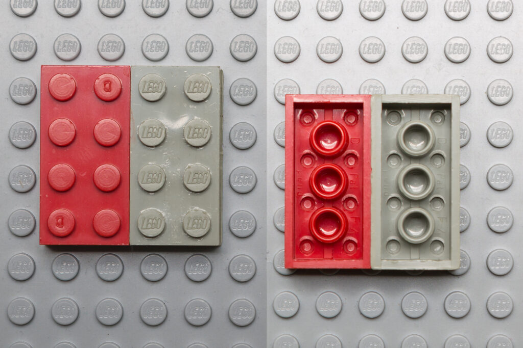 Test Bricks from 2xABCD Mold F With LEGO Logo – The Brick Archive